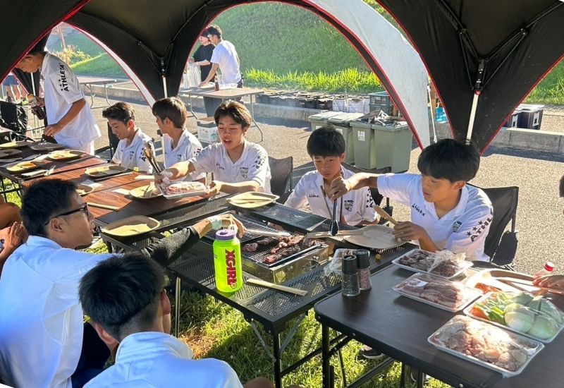 KING GRILL BBQケータリング スポーツの会イベント風景 岡山